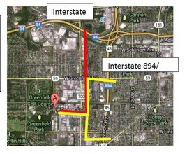 11540 W Rogers St, West Allis, WI - AERIAL  map view - Image1