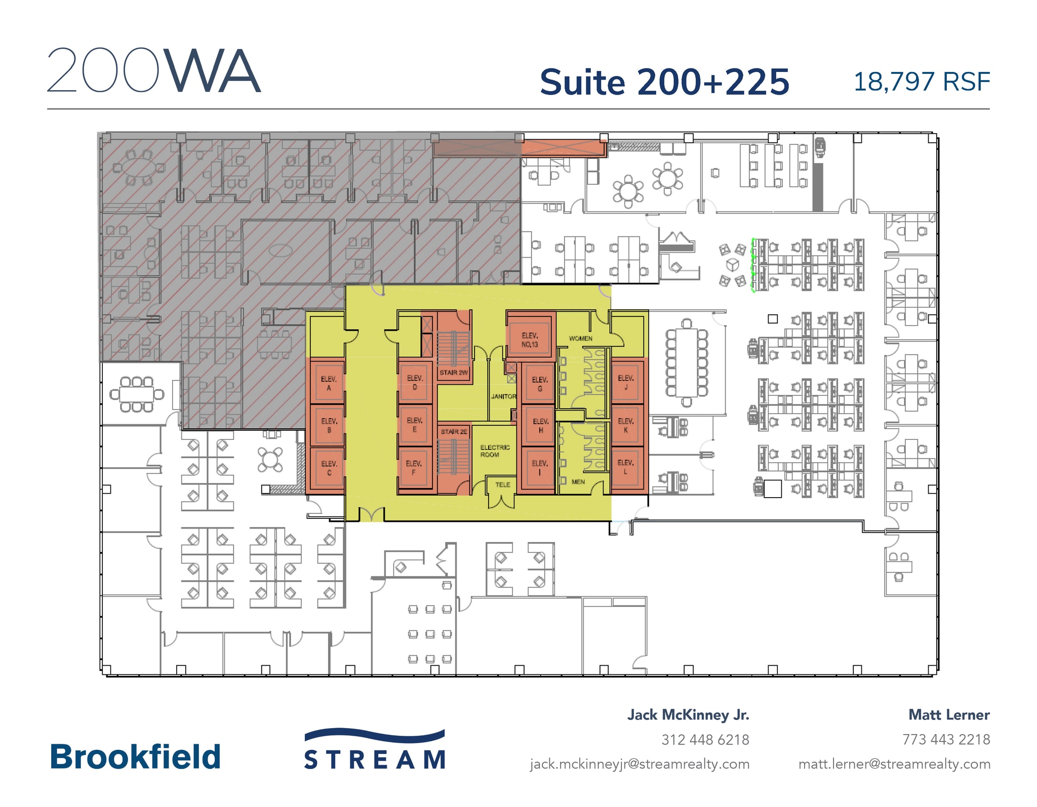 200 W Adams St, Chicago, IL for lease Floor Plan- Image 1 of 1
