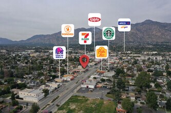 257-259 S Rosemead Blvd, Pasadena, CA - Aérien  Vue de la carte