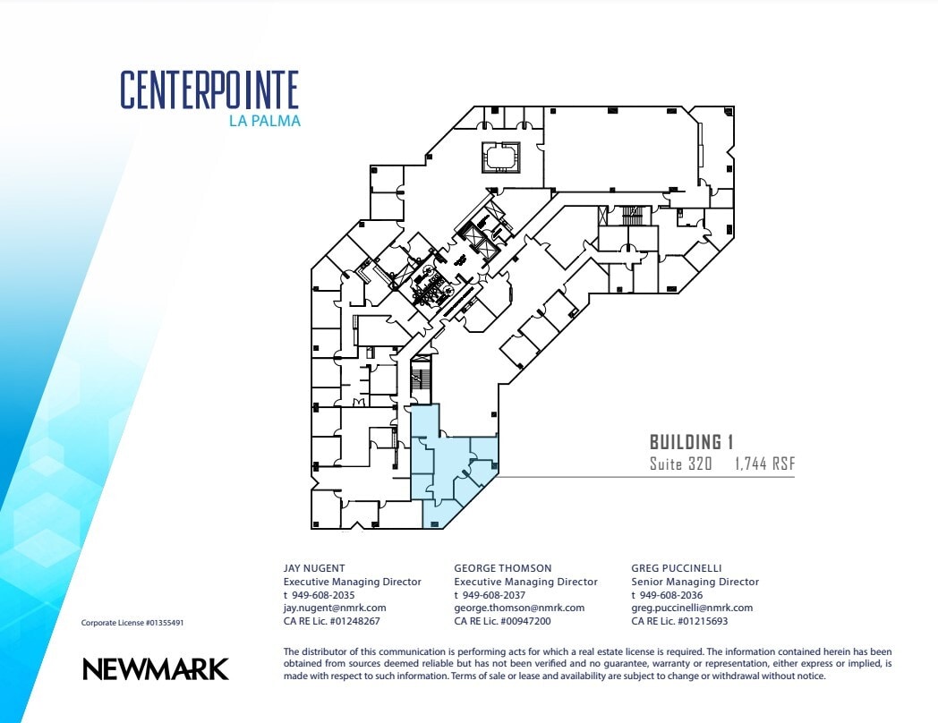 1 Centerpointe Dr, La Palma, CA for lease Floor Plan- Image 1 of 1