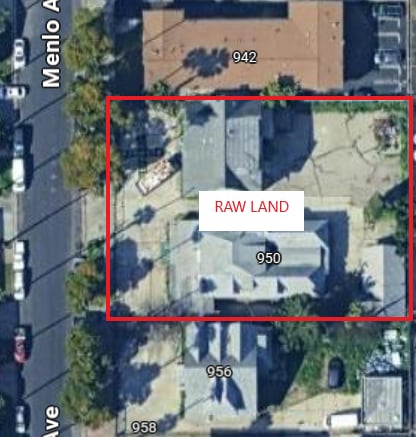 946-950 Menlo Ave, Los Angeles, CA à vendre - Aérien - Image 2 de 2