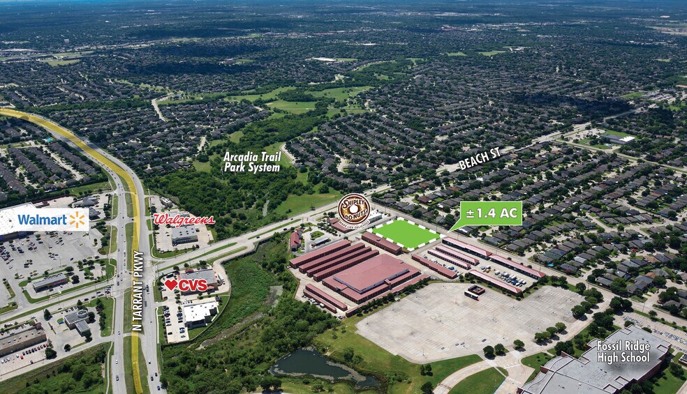 4385 Thompson Rd, Keller, TX à vendre - Aérien - Image 2 de 6