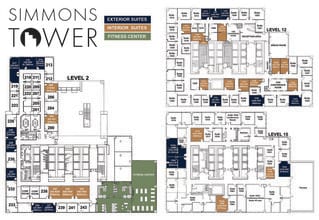 425 W Capitol Ave, Little Rock, AR à louer Plan d’étage- Image 1 de 10