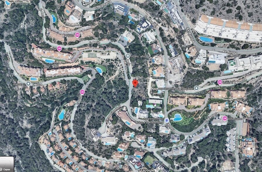 Land in Altea, Alicante for sale - Floor Plan - Image 3 of 4