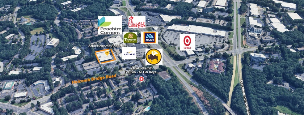 3300 Holcomb Bridge Rd, Peachtree Corners, GA for lease - Building Photo - Image 2 of 9