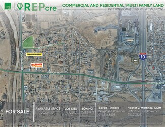 Plus de détails pour 8090 Doniphan Drive, Vinton, TX - Terrain à vendre