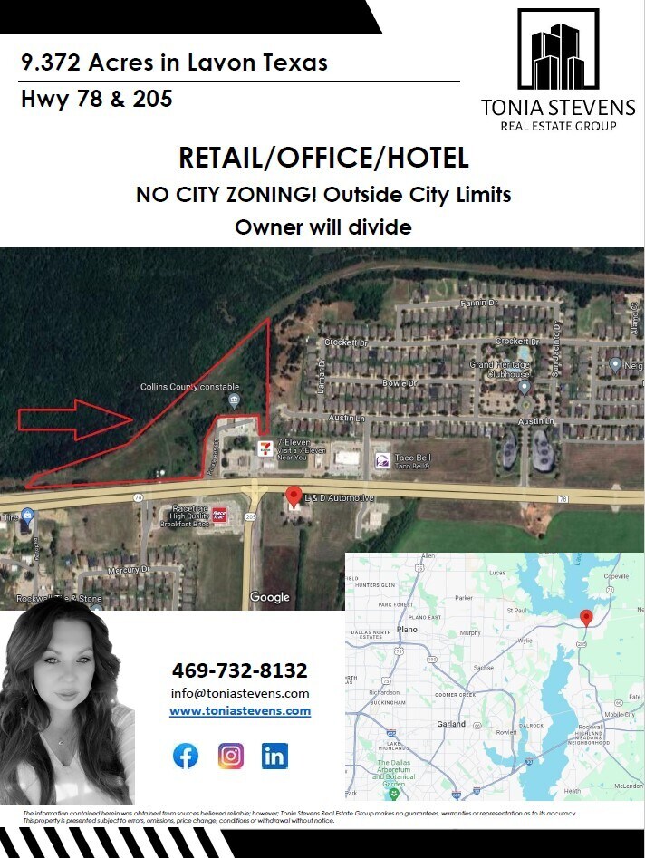 Hwy 78, Lavon, TX à vendre Photo principale- Image 1 de 4