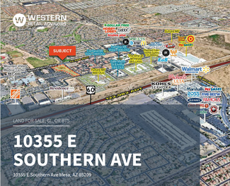 Plus de détails pour 10355 E Southern Ave, Mesa, AZ - Terrain à vendre