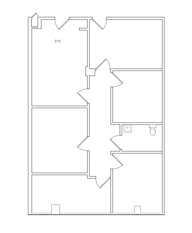 106B Irving St NW, Washington, DC à louer Plan d’étage- Image 1 de 1