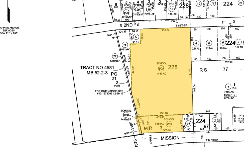 1515 W Mission Blvd, Pomona, CA à vendre - Plan cadastral - Image 2 de 2