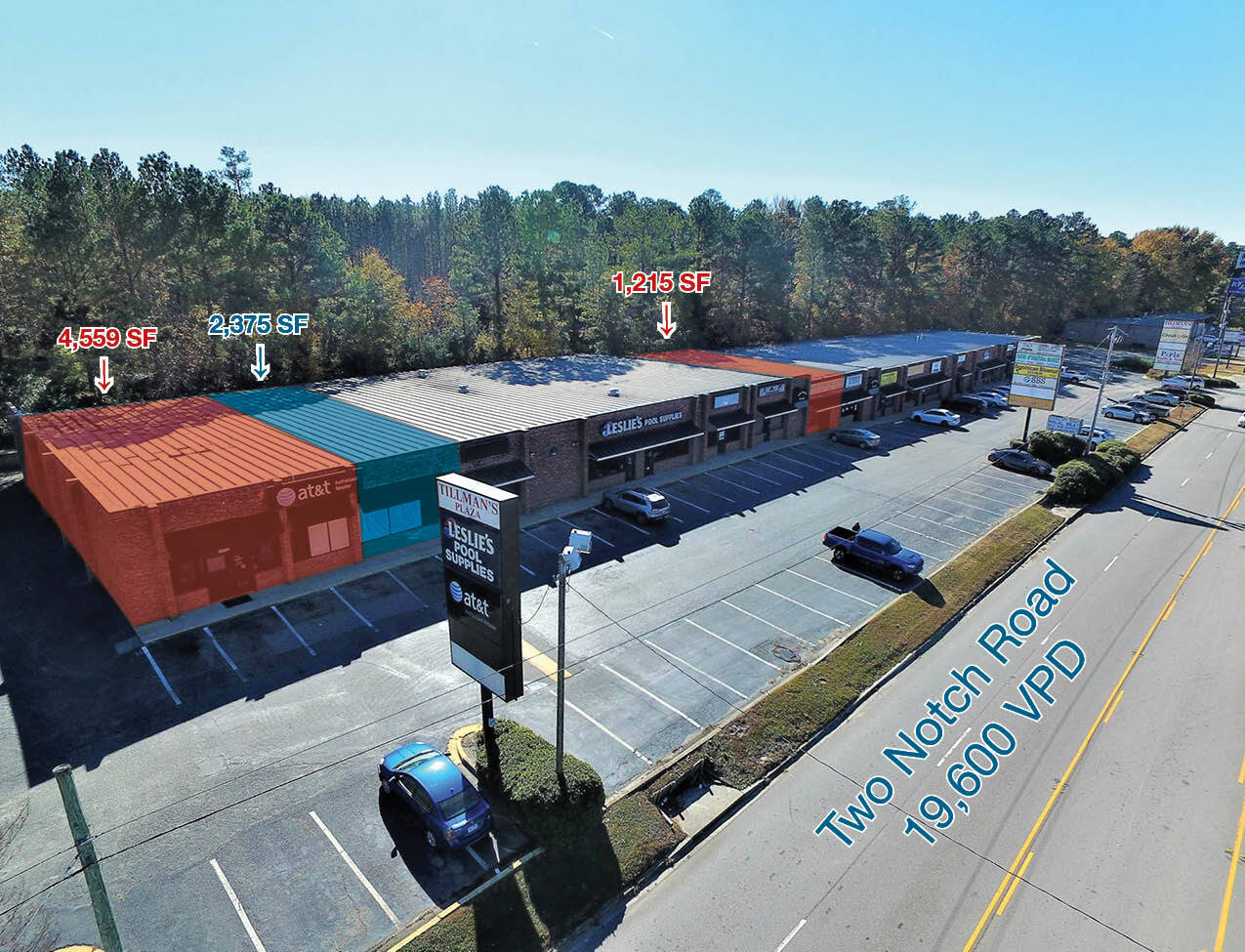 7358-7372 Two Notch Rd, Columbia, SC for lease Primary Photo- Image 1 of 3