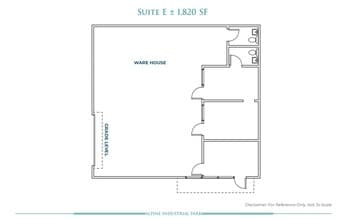4300 82nd St, Sacramento, CA for lease Floor Plan- Image 1 of 1