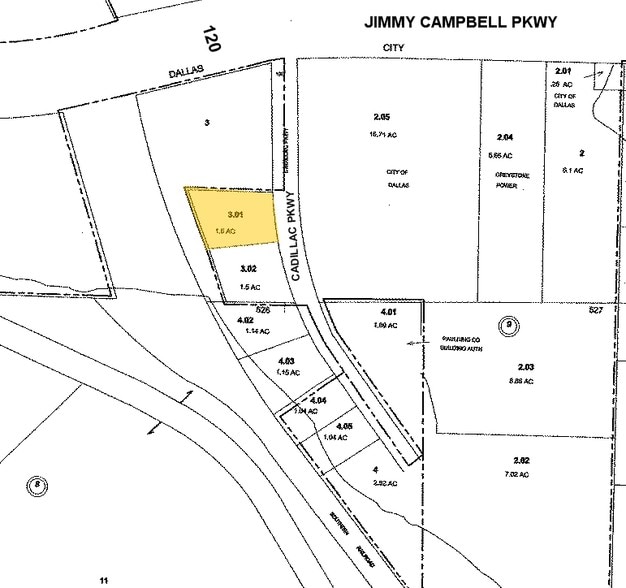 442 Cadillac Pky, Dallas, GA for lease - Plat Map - Image 2 of 21