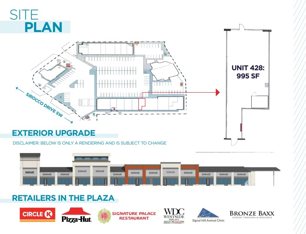 1919 Sirocco Dr SW, Calgary, AB for lease Site Plan- Image 1 of 1