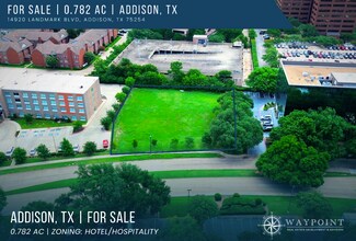 Plus de détails pour 14920 Landmark Blvd, Addison, TX - Terrain à vendre