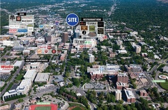 1015 W Main St, Boise, ID - AERIAL  map view