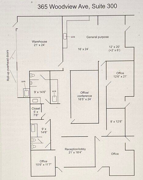 365 Woodview Ave, Morgan Hill, CA à louer - Plan d’étage - Image 2 de 10