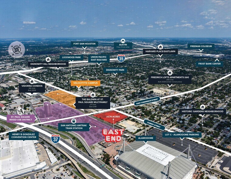 1220 E Commerce St, San Antonio, TX à vendre - Photo du bâtiment - Image 2 de 5