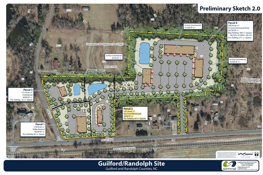 TBD Old 421 Road, Liberty, NC à vendre - Photo du bâtiment - Image 2 de 2