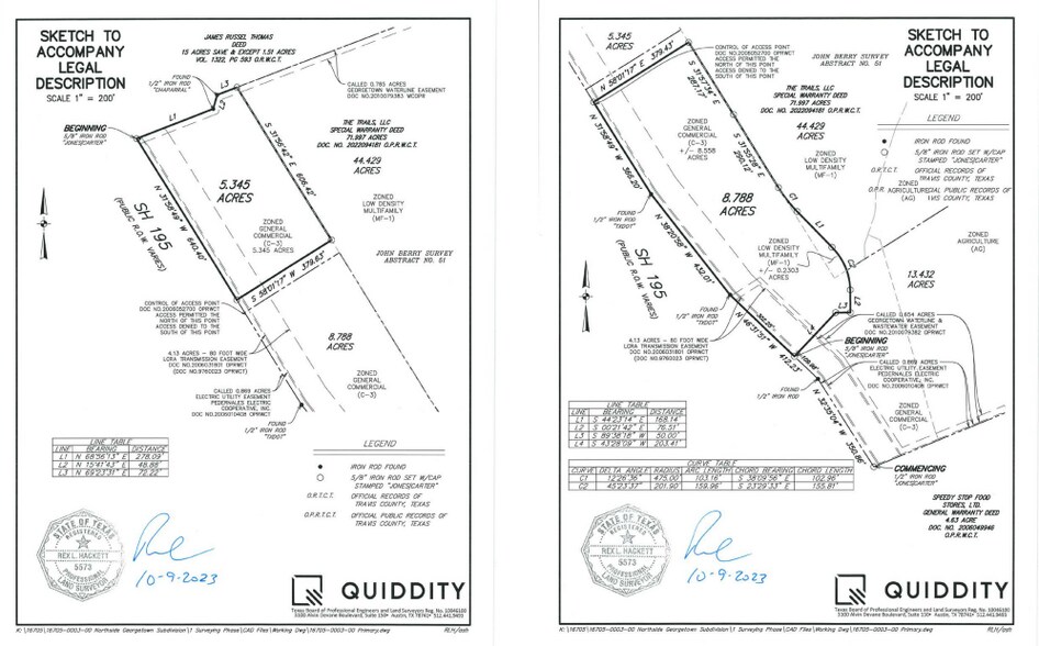Intersection of I-35, 195, and 130, Georgetown, TX à vendre - Photo du bâtiment - Image 3 de 7