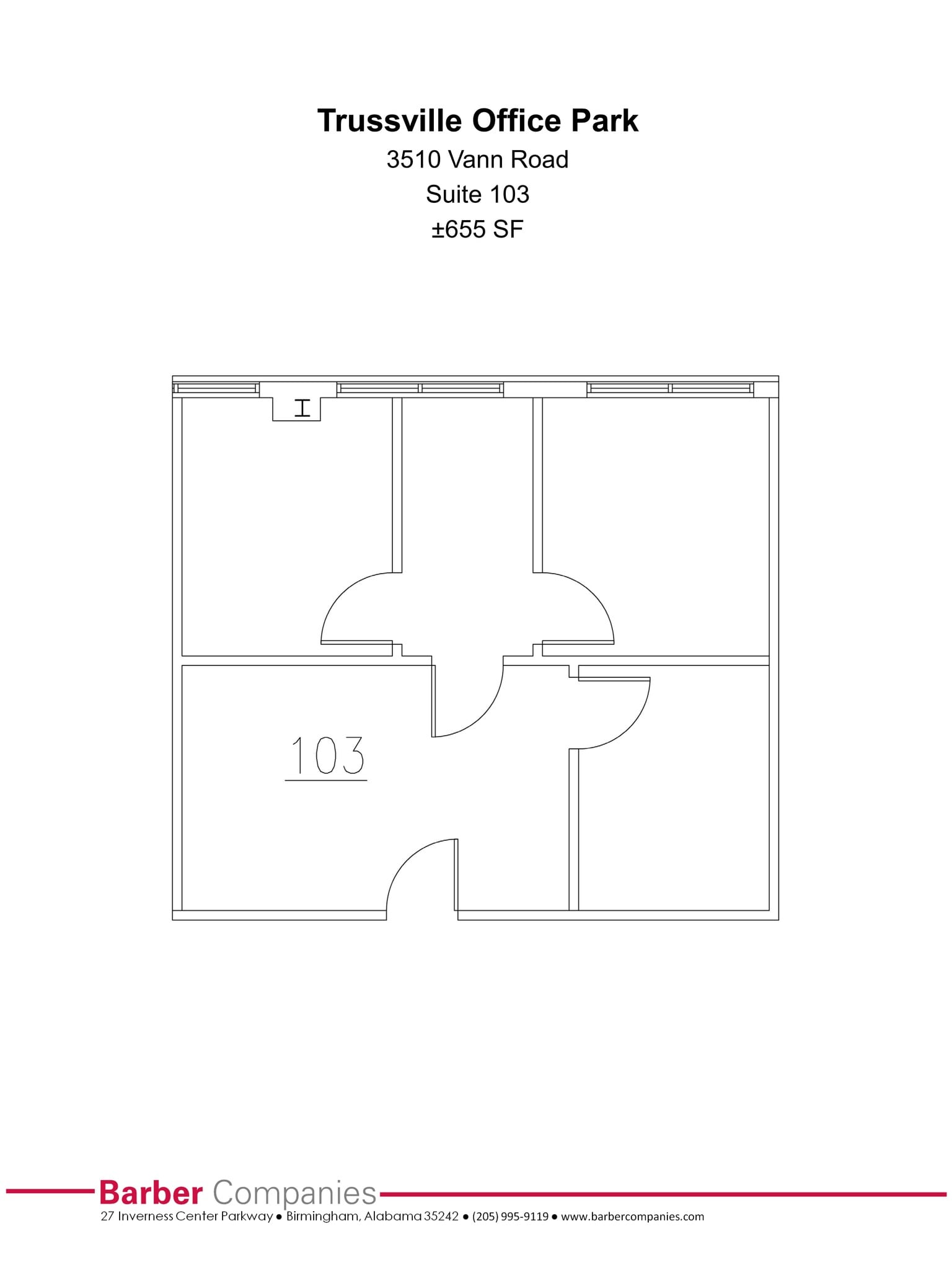 3504-3536 Vann Rd, Birmingham, AL for lease Site Plan- Image 1 of 1
