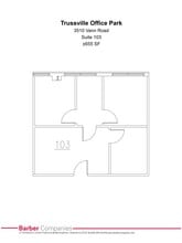 3504-3536 Vann Rd, Birmingham, AL for lease Site Plan- Image 1 of 1
