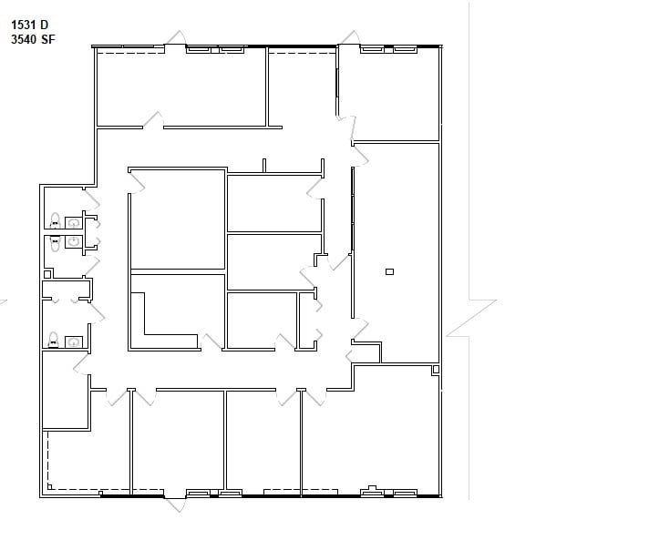 1501 S Edgewood St, Baltimore, MD for lease Floor Plan- Image 1 of 1