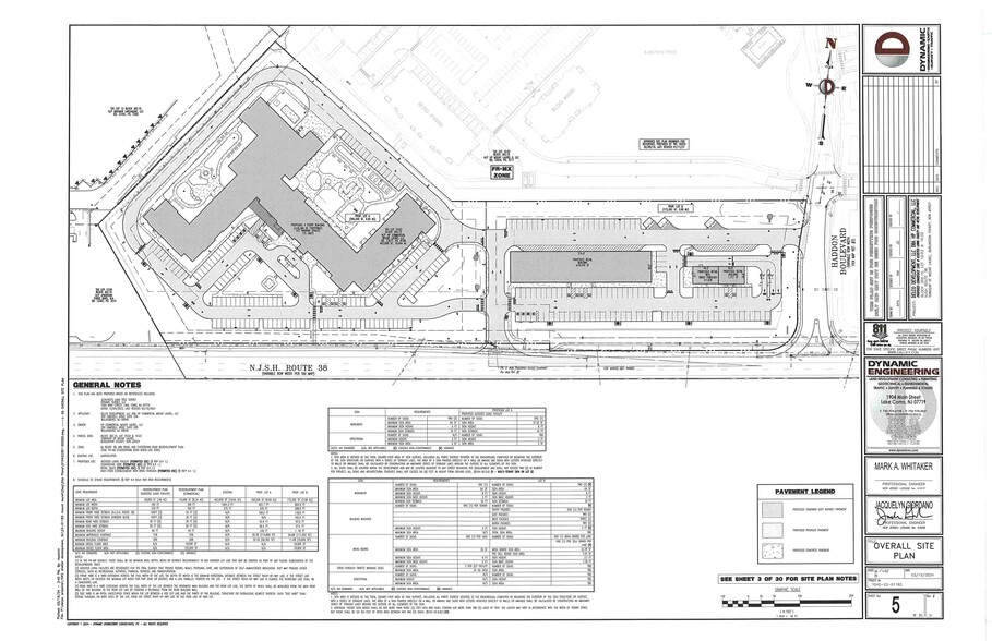3040 Fostertown Rd, Mount Laurel Township, NJ for lease - Site Plan - Image 3 of 4