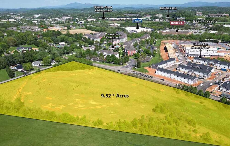 Mountainview Rd, Johnson City, TN à vendre - Photo du bâtiment - Image 3 de 3