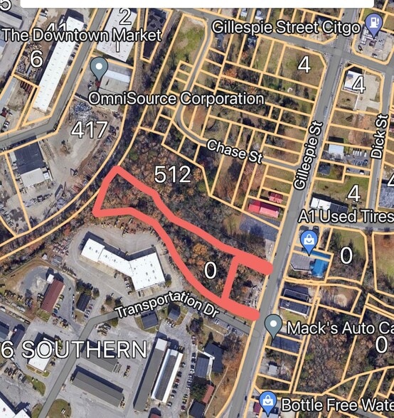 0 Gillespie Street, Fayetteville, NC for sale - Building Photo - Image 2 of 2