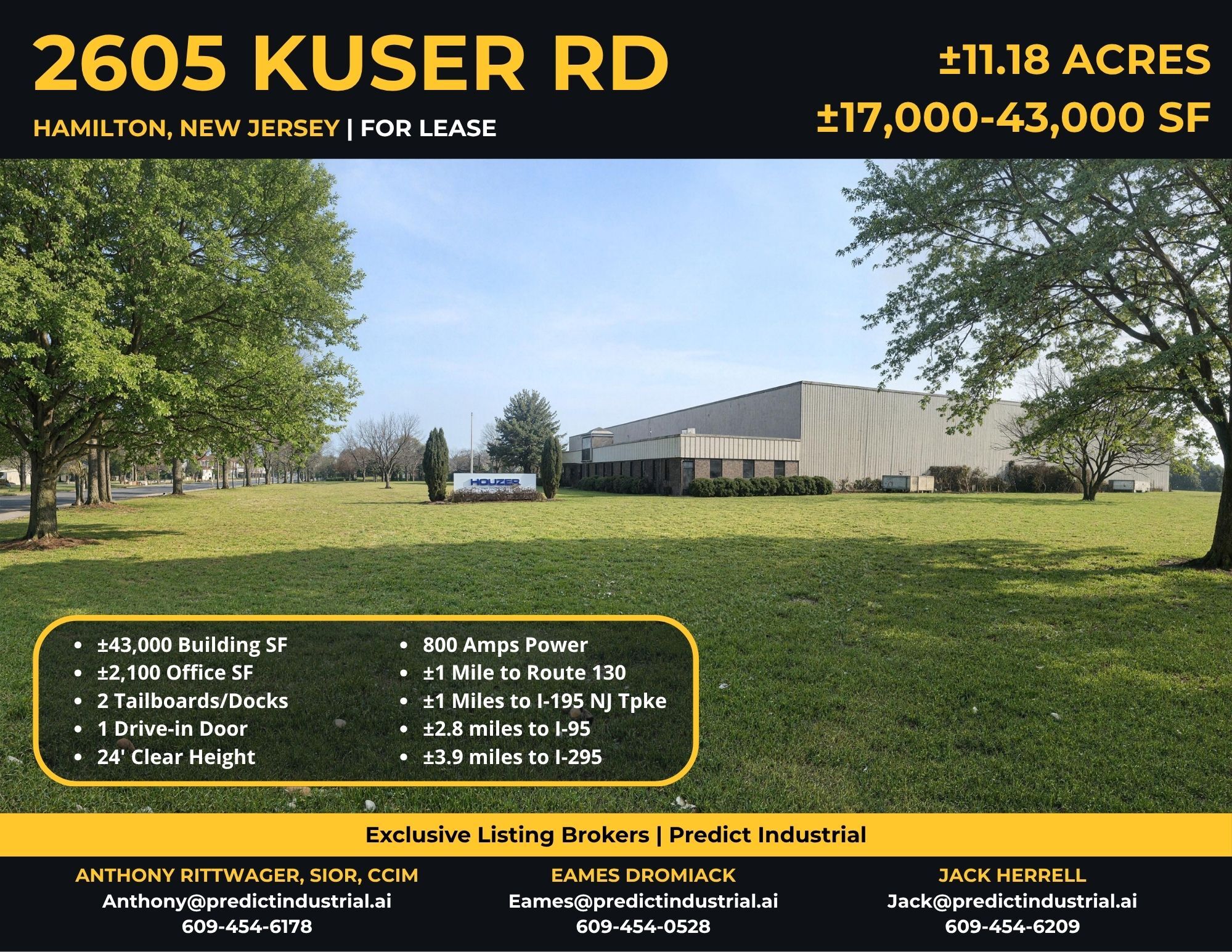2605 Kuser Rd, Hamilton, NJ for lease Primary Photo- Image 1 of 9