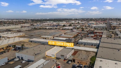 1519 W 139th St, Gardena, CA - Aerial  map view