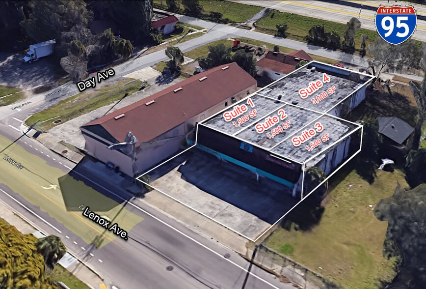 3214-3218 Lenox Ave, Jacksonville, FL à louer - Photo du bâtiment - Image 3 de 21
