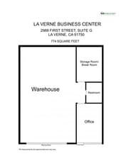 2974-2988 First St, La Verne, CA for lease Floor Plan- Image 1 of 1