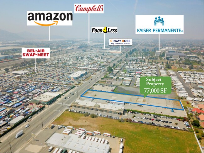 Plus de détails pour 17514 Valley Blvd, Bloomington, CA - Terrain à louer