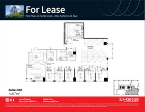 2911 Turtle Creek Blvd, Dallas, TX for lease Floor Plan- Image 1 of 1