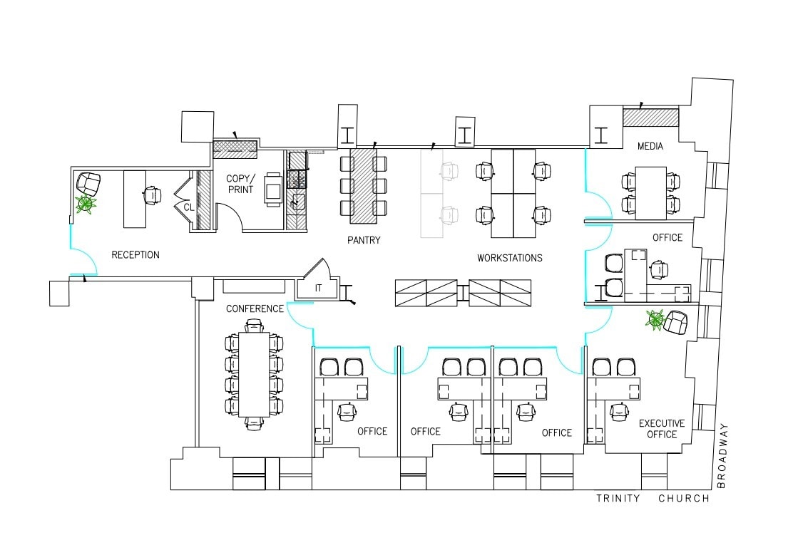 111 Broadway, New York, NY for lease Floor Plan- Image 1 of 1