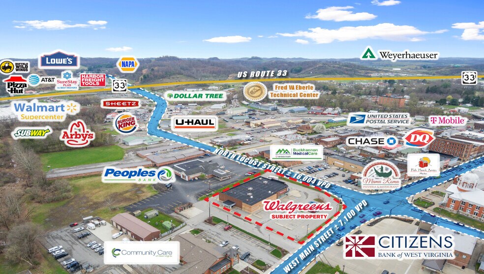 71 W Main St, Buckhannon, WV à vendre - Photo du bâtiment - Image 2 de 3