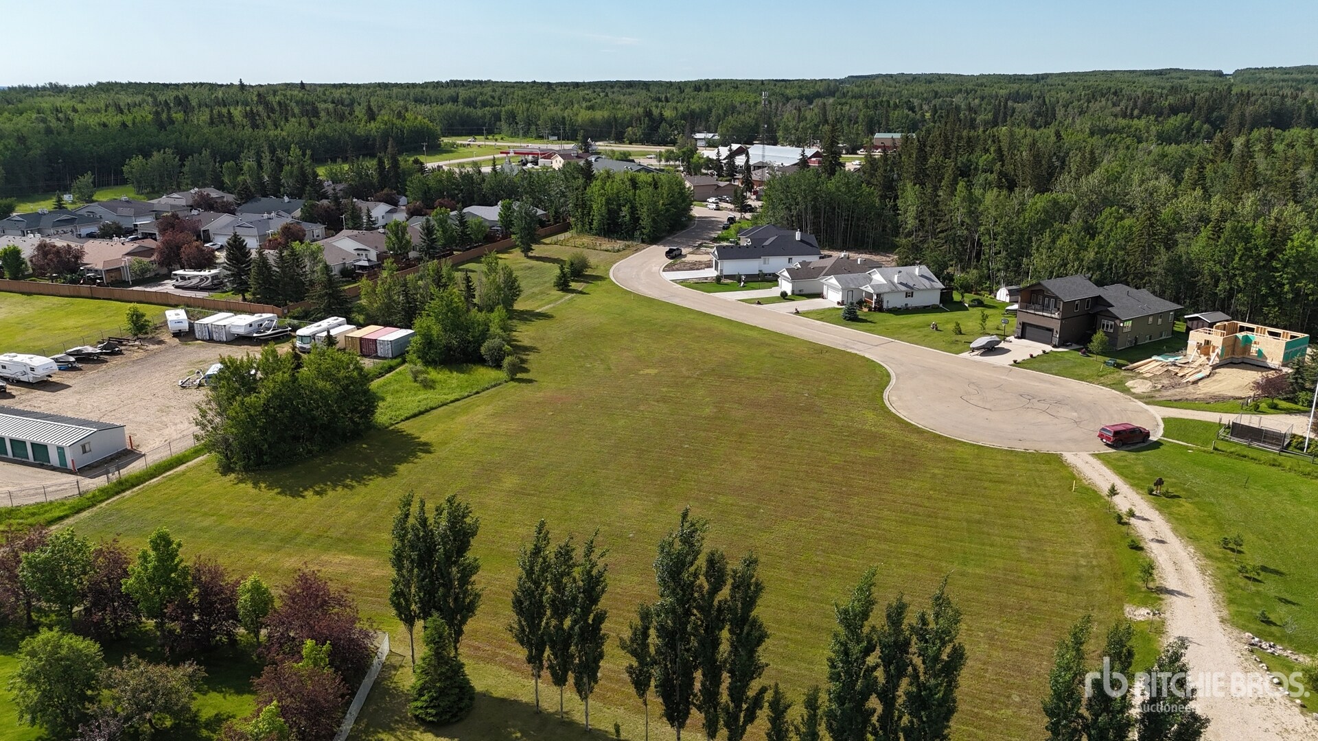 52.960278 -114.034236, Mulhurst Bay, AB for sale Aerial- Image 1 of 1
