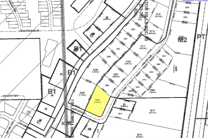 2411-2451 NW 1st Ave, Boca Raton, FL à louer - Plan cadastral - Image 3 de 8