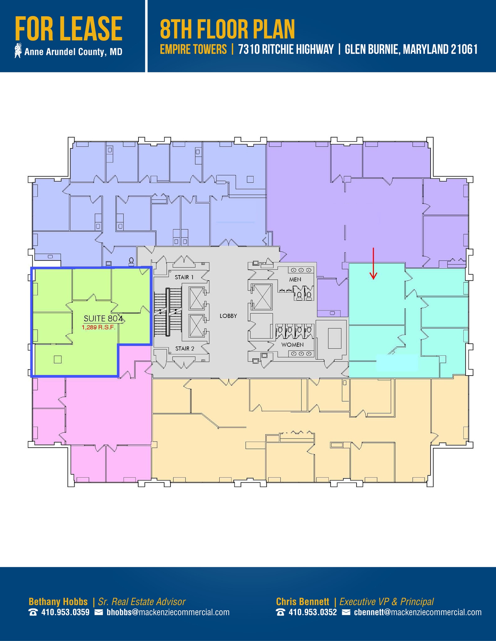 7310 Ritchie Hwy, Glen Burnie, MD for lease Floor Plan- Image 1 of 1