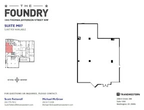 1055 Thomas Jefferson St NW, Washington, DC for lease Interior Photo- Image 1 of 1