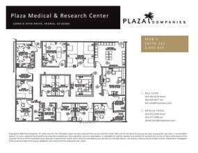 13090 N 94th Dr, Peoria, AZ à louer Plan d’étage- Image 1 de 1