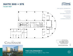 15301 N Dallas Pky, Addison, TX for lease Floor Plan- Image 1 of 1