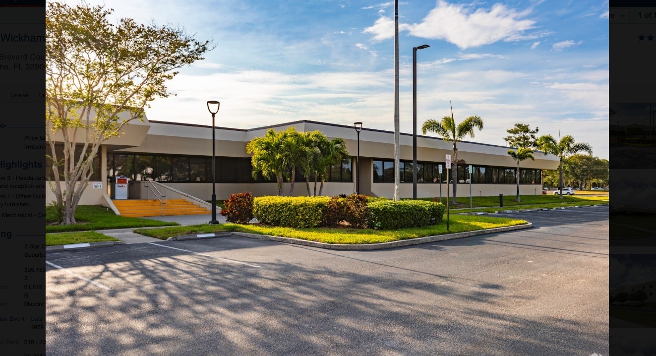 150 S Wickham Rd, Melbourne, FL à vendre Photo du bâtiment- Image 1 de 1