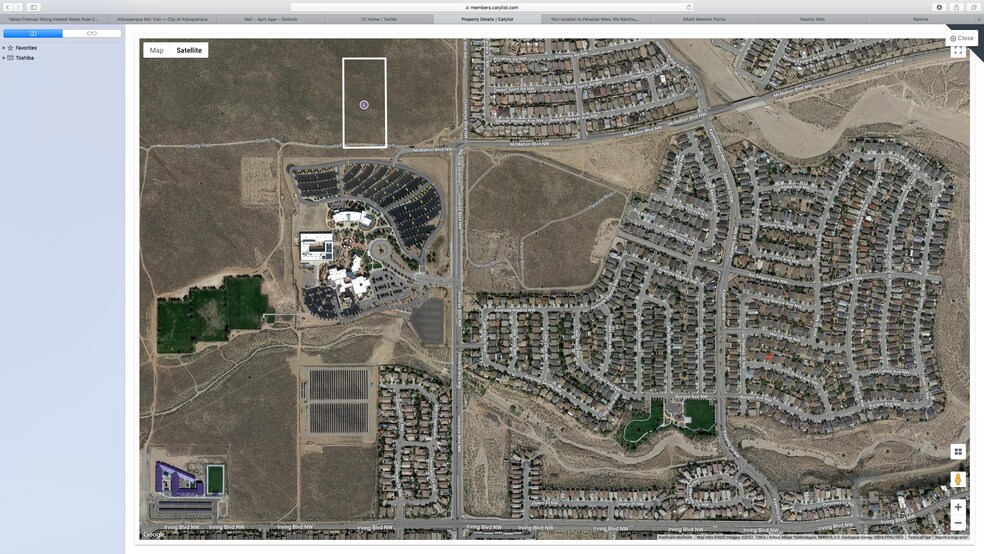NW McMahon & Universe Blvd, Rio Rancho, NM à vendre - Aérien - Image 1 de 2