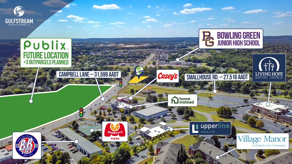 2323 Smallhouse Rd, Bowling Green, KY à vendre - Photo du bâtiment - Image 2 de 8