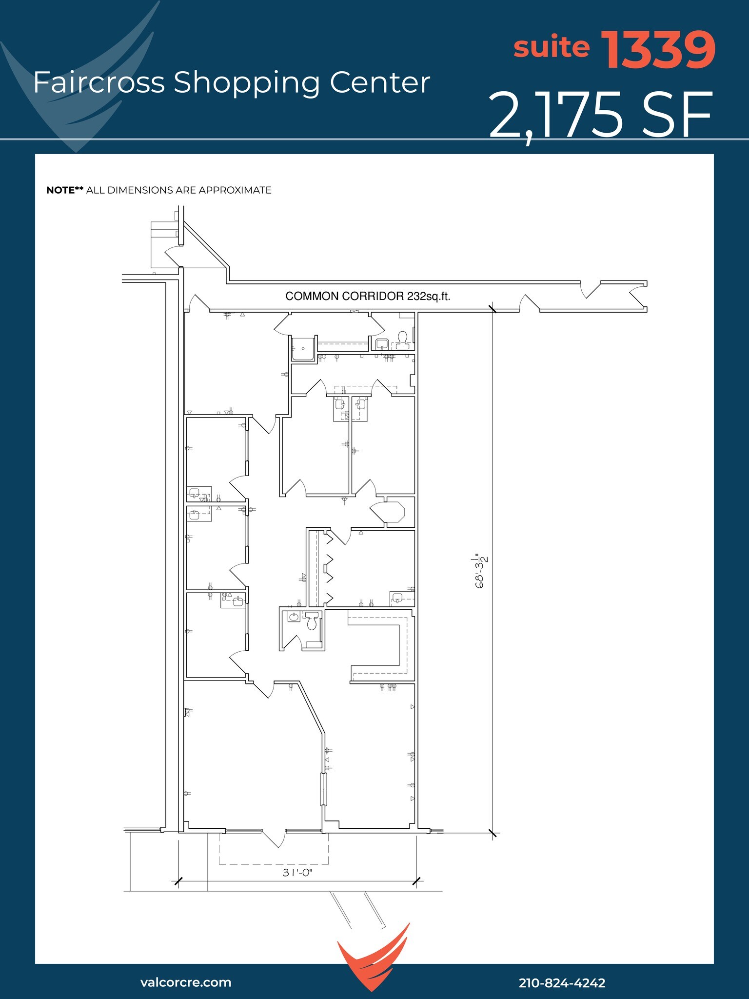 1327-1351 Fair Ave, San Antonio, TX à louer Plan de site- Image 1 de 1