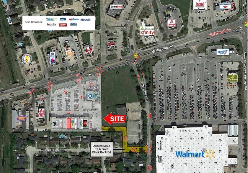 15242 Wallisville Rd, Houston, TX for lease - Aerial - Image 1 of 3