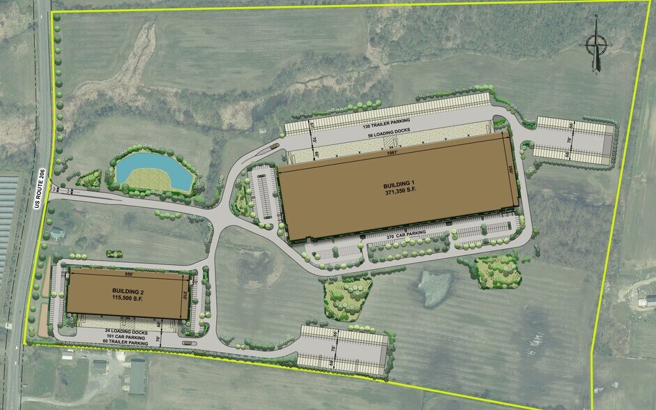 2554 Route 206, Mount Holly, NJ à louer - Plan de site - Image 2 de 2